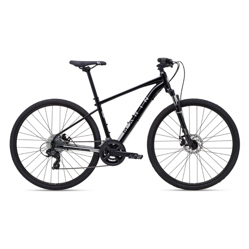 Marin San Rafael DS 1 Gloss Black/Silver Bike Marin San Rafael DS 1 Gloss Black/Silver Bike
