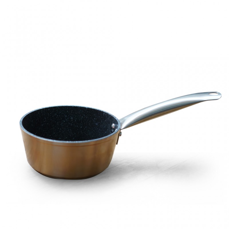 Ibili 495116-IB 16cm Natura Copper Saucepan "O"