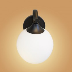 Dahlia- Mural Lamp Black / D53 /1