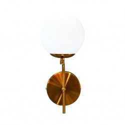 Kora-Golden With Glass Mural Lamp D161/1