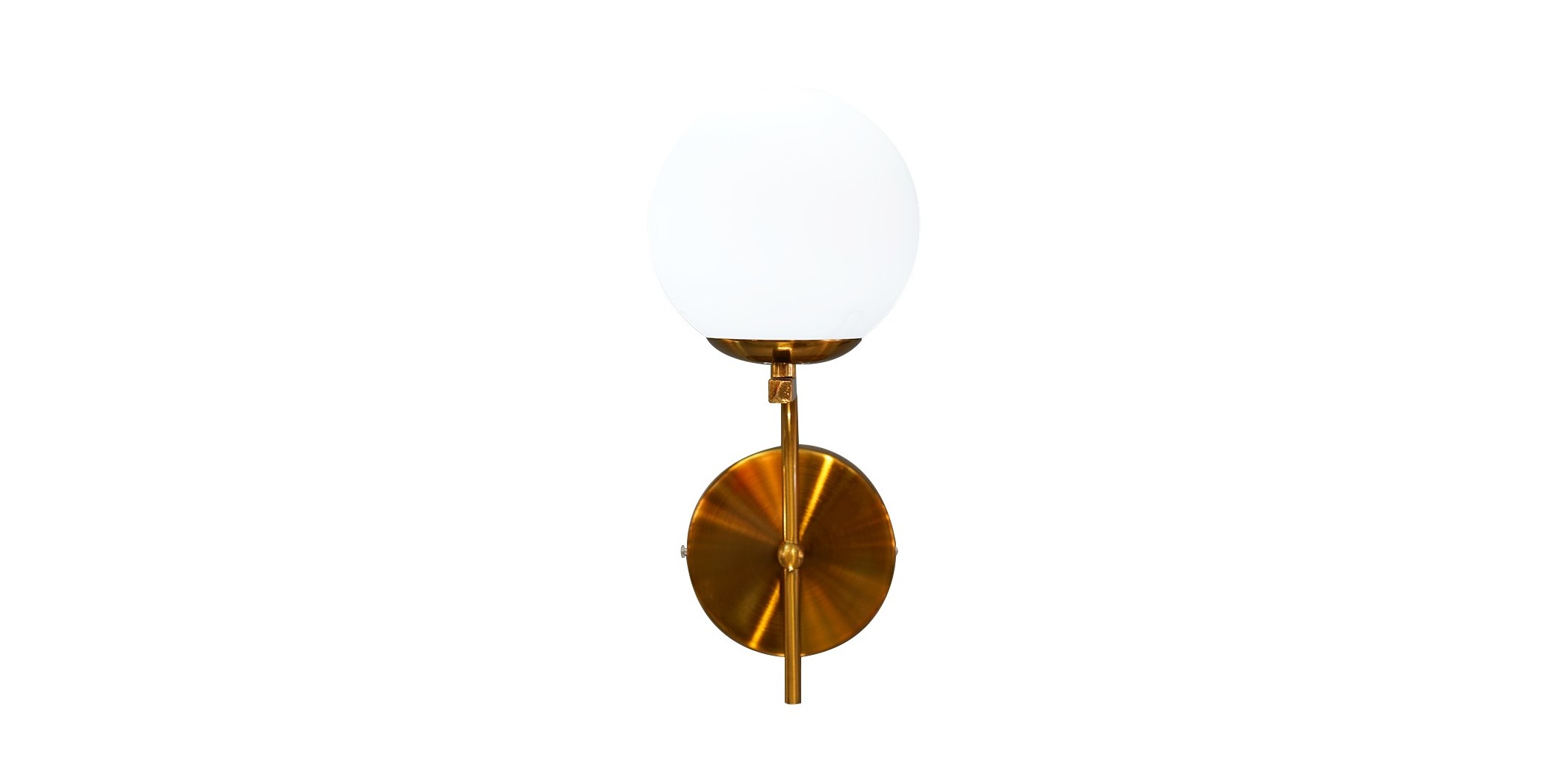 Kora-Golden With Glass Mural Lamp D161/1