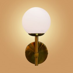 Pandora -Golden With Glass Mural Lamp D164/1