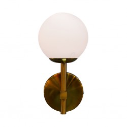 Pandora -Golden With Glass Mural Lamp D164/1