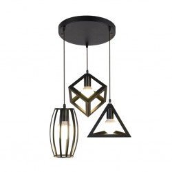 Forms -Round Base Set Metal Pendant Lamp