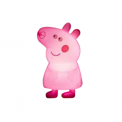 Pegga Pig Socket Light- Pink
