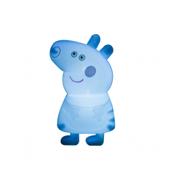 Pegga Pig Socket Light- Blue