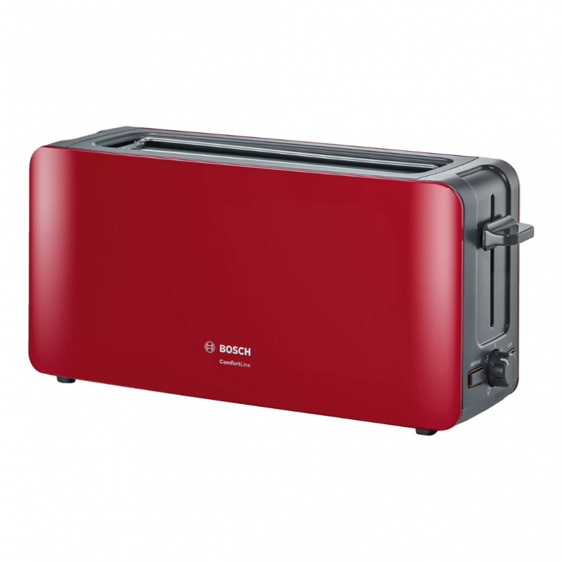 Bosch TAT6A004 Long Slot 2Slice 1090W Red Toaster “O”