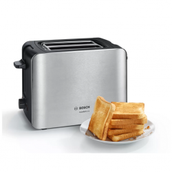 Bosch TAT6A913 2 Slice Inox 1090W Toaster "O"