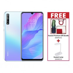 Huawei Y8p Breathing Crystal & Free Huawei Premium Gift Bundle + Free Huawei Lamp