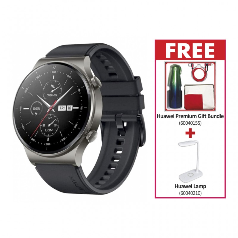 HUAWEI WATCH GT 2 Pro Sport & Free Huawei Premium Gift Bundle + Free Huawei Lamp