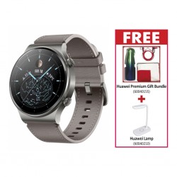 HUAWEI WATCH GT 2 Pro Classic & Free Huawei Premium Gift Bundle + Free Huawei Lamp