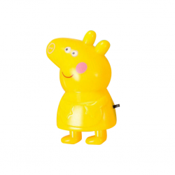 Pegga Pig Socket Light- Yellow