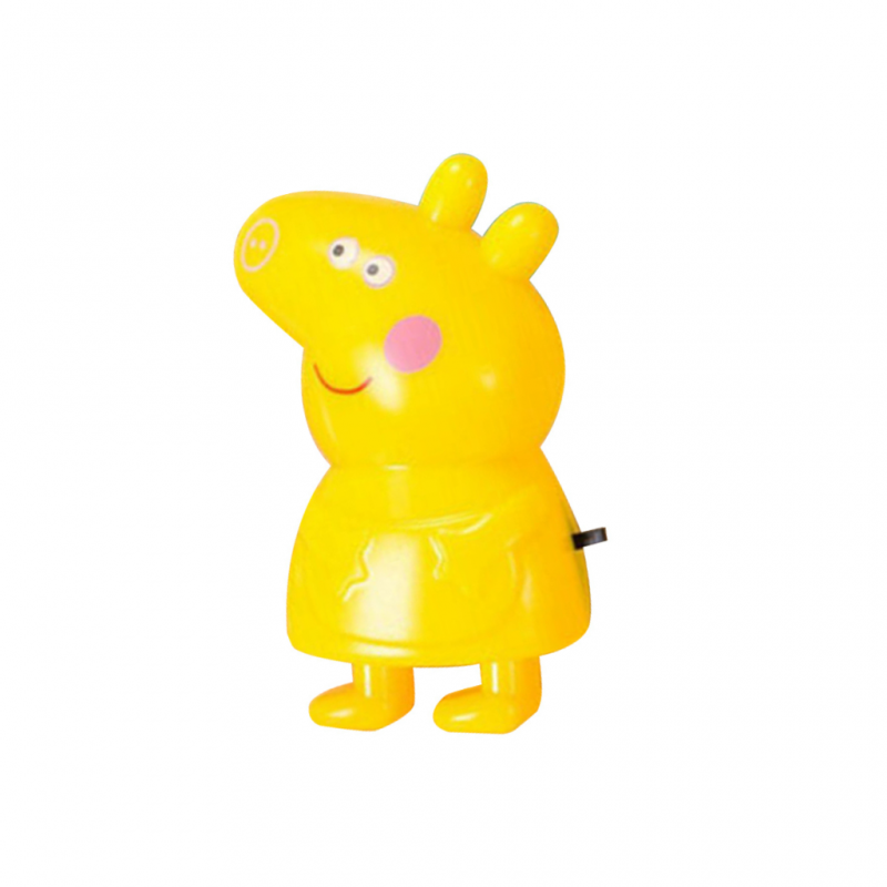 Pegga Pig Socket Light- Yellow