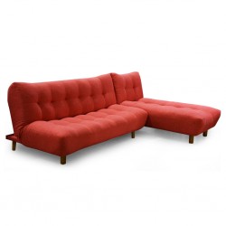 Mallo Sofa Bed Red fabric