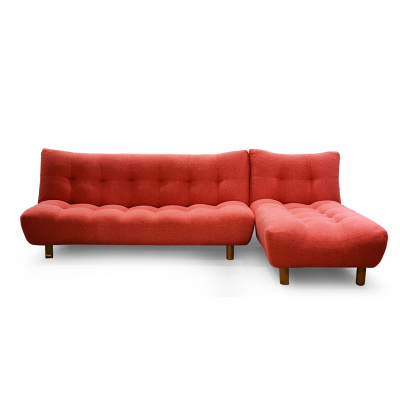 Mallo Sofa Bed Red fabric