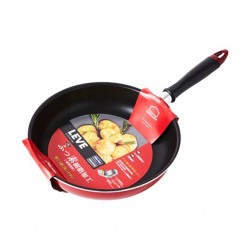 Lock & Lock LLP1243 24cm Leve Red Frying Pan "O"