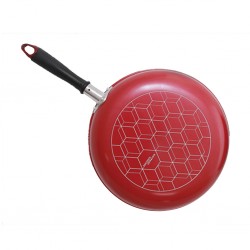 Lock & Lock LLP1243 24cm Leve Red Frying Pan "O"