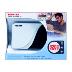 TOSHIBA EXTERNAL HARD DISK 320GB