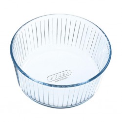 Pyrex Glass 21cm Souffle Dish "O"