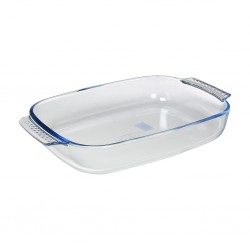 Pyrex Glass 4L Rectangle Roaster 39x25 "O"
