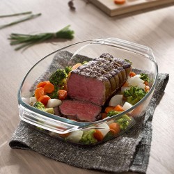 Pyrex Glass 2L Oval Roaster 30x21 "O"