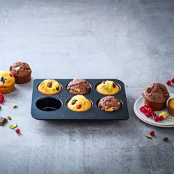 Pyrex MAGIC BAKEWARE Muffin Tray x 6 "O"