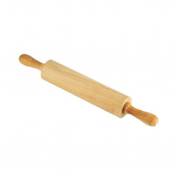 Tescoma Delicia 630160 25cm Wooden Rolling Pin "O"