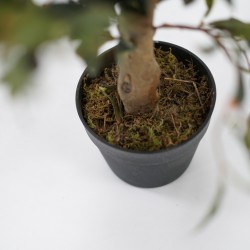 Olive Artificial Tree 65cm in Plastic Pot 6''