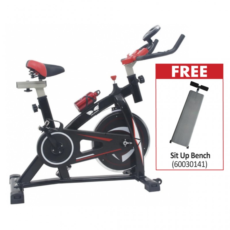 JDM Sports ES 7802 Spin Bike & Free Sit Up Bench