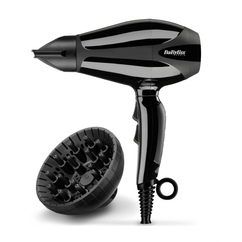 Babyliss 6715DE Pro Ionic Blk 2400W Hair Dryer 5YW "O" Babyliss 6715DE Pro Ionic Blk 2400W Hair Dryer 5YW "O"