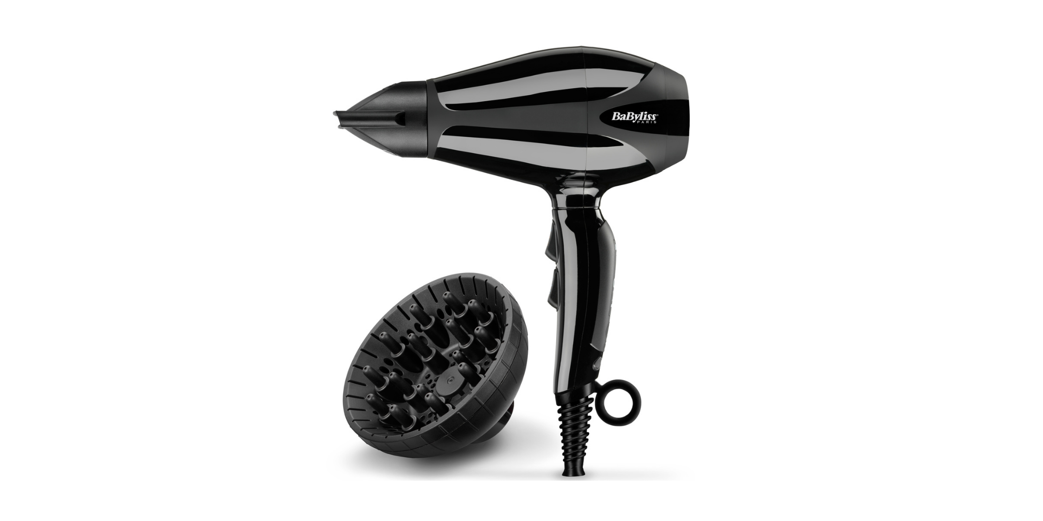 Babyliss 6715DE Pro Ionic Blk 2400W Hair Dryer 5YW "O"