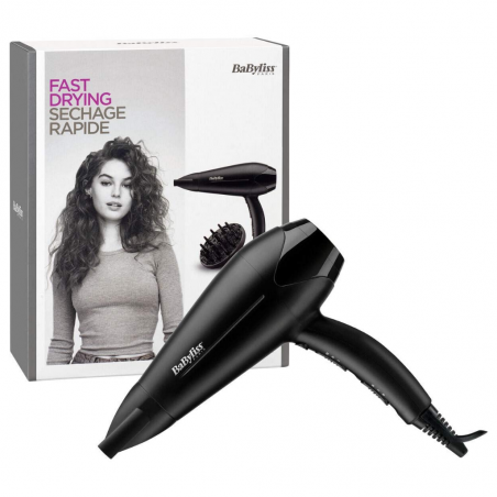 Babyliss D563DE Black 2100W Hair Dryer 3YW Babyliss D563DE Black 2100W Hair Dryer 3YW