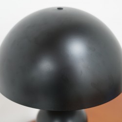 Night Glaze Table Lamp Matt Satin Black 42x32x13cm