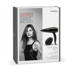 Babyliss D570DE Black Ionic 2200W Hair Dryer 3YW "O"