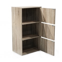 Nexus Shelving Cabinet S.Eiche PB W42xH80xD29 cm