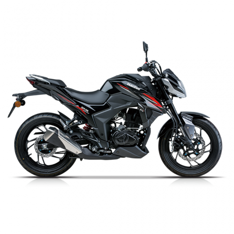 Haojue DR160 Black Motorbike