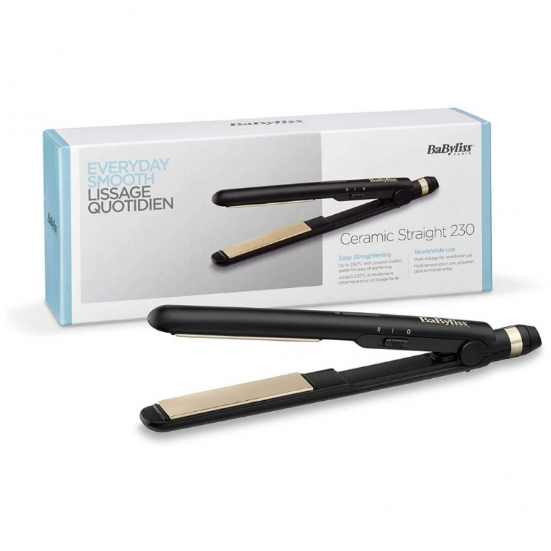 Babyliss ST089E 25mm 2 Temps Hair Straightener 3YW "O"