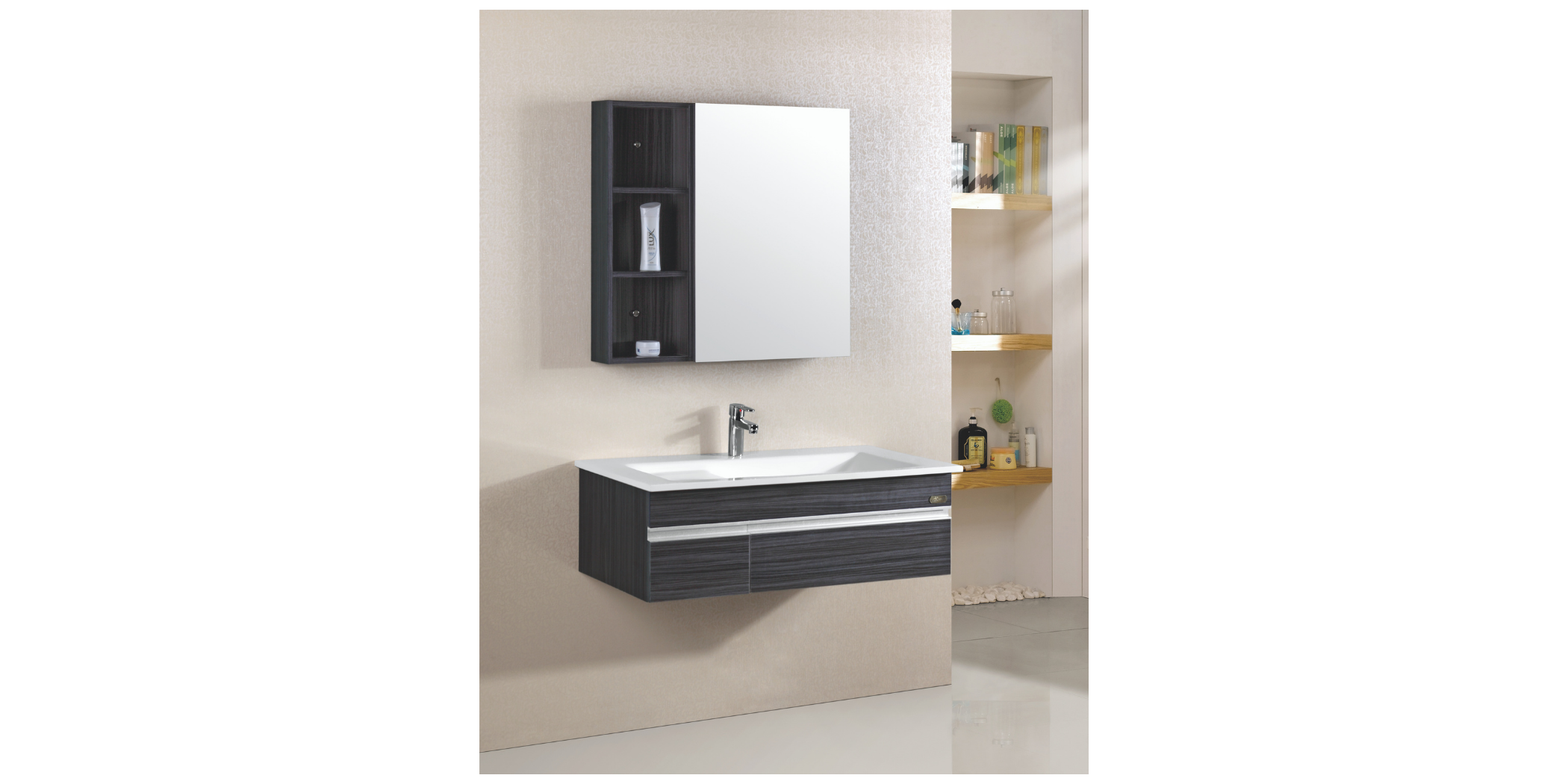 Sadie Bathroom Furniture 70106 Black