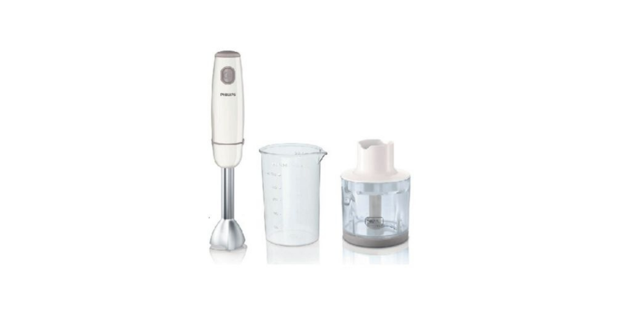Philips HR1605 550W Metal Hand Blender+Chopper