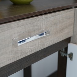 Kit Magazin 120 Kitchen Unit Almond Rustic