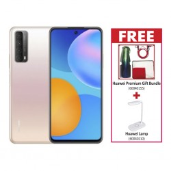 Huawei Y7a Gold & Free Huawei Premium Gift Bundle + Free Huawei Lamp