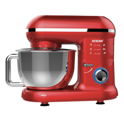Ocean OCSM5511R 5.5L 1100W Red Stand Mixer 2YW
