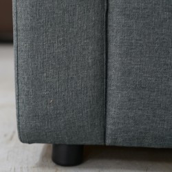 Picasso Sofa Corner in Grey Fabric