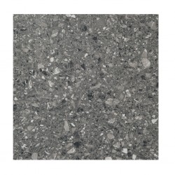 Terrazzo Tiles 60x60 cm Dark Grey