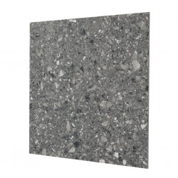 Terrazzo Tiles 60x60 cm Dark Grey