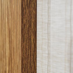 Andria Wardrobe 4 Doors Brown / Off White