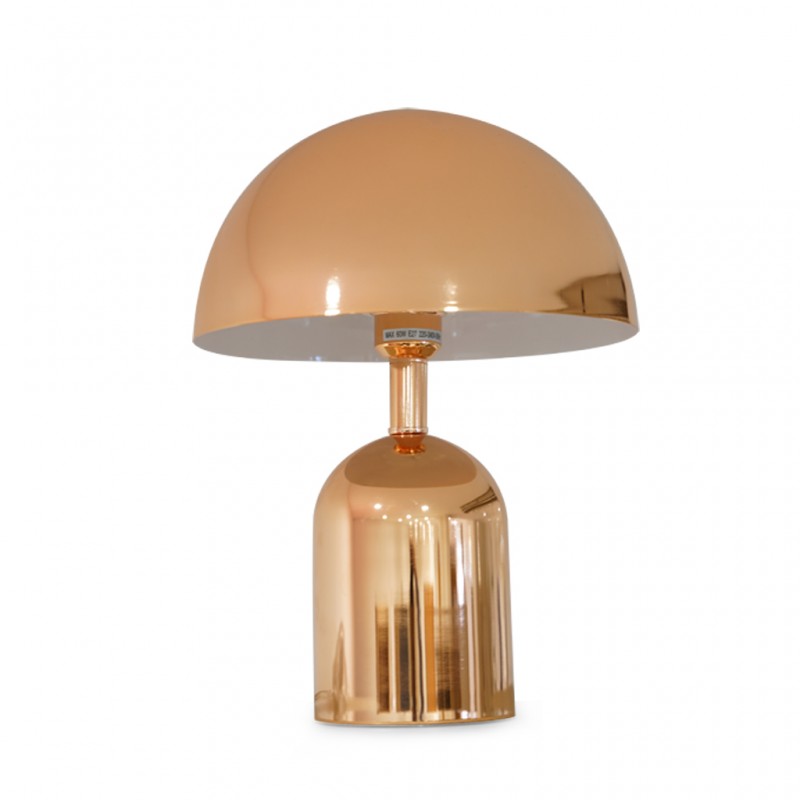 Copper Glaze Table Lamp Metal 42x32x13cm