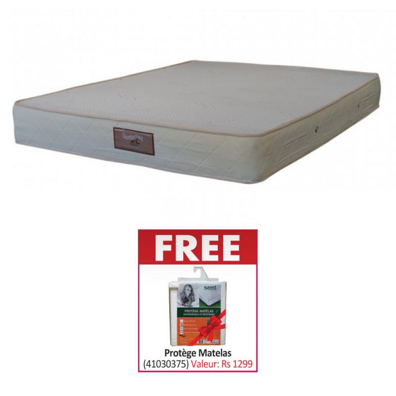 Slumberland Flexi Double 150x190cm & Free Savel Anelle PE Mattress Protector 150x190 cm Slumberland Flexi Double 150x190cm & Free Savel Anelle PE Mattress Protector 150x190 cm