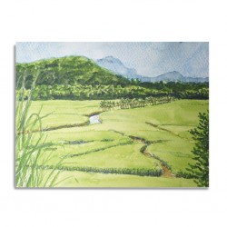 Canvas Painting 80x60cm Riche En Eau