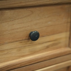 Adonis Nightstand W/2 Drawers In Teak